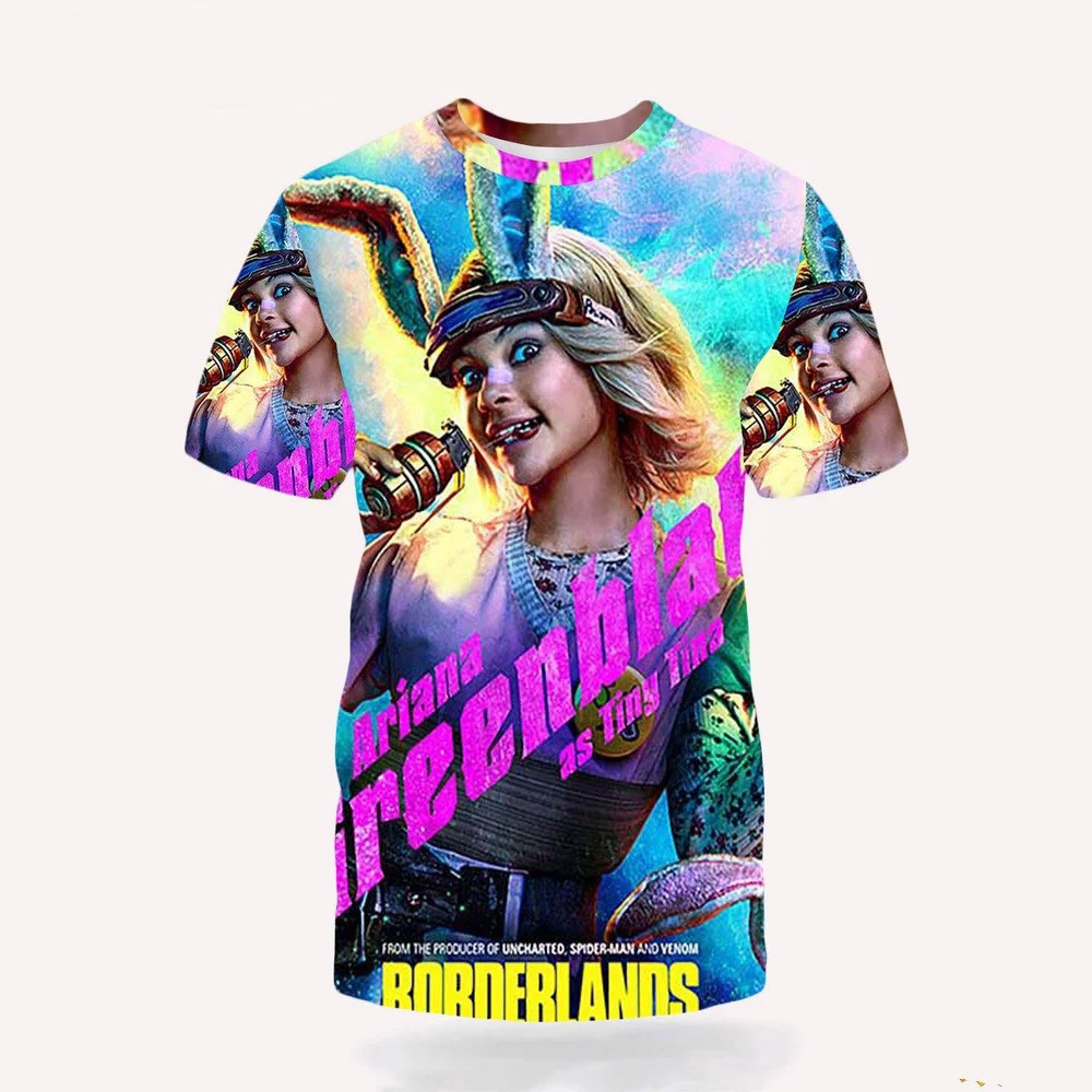 Ariana Greenblatt as Tiny Tina in Borderlands Official Poster T-Shirt