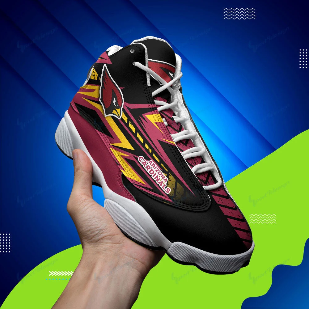 Arizona Cardinals NFL AJ13 Sneakers Shoes For Men And Women 2