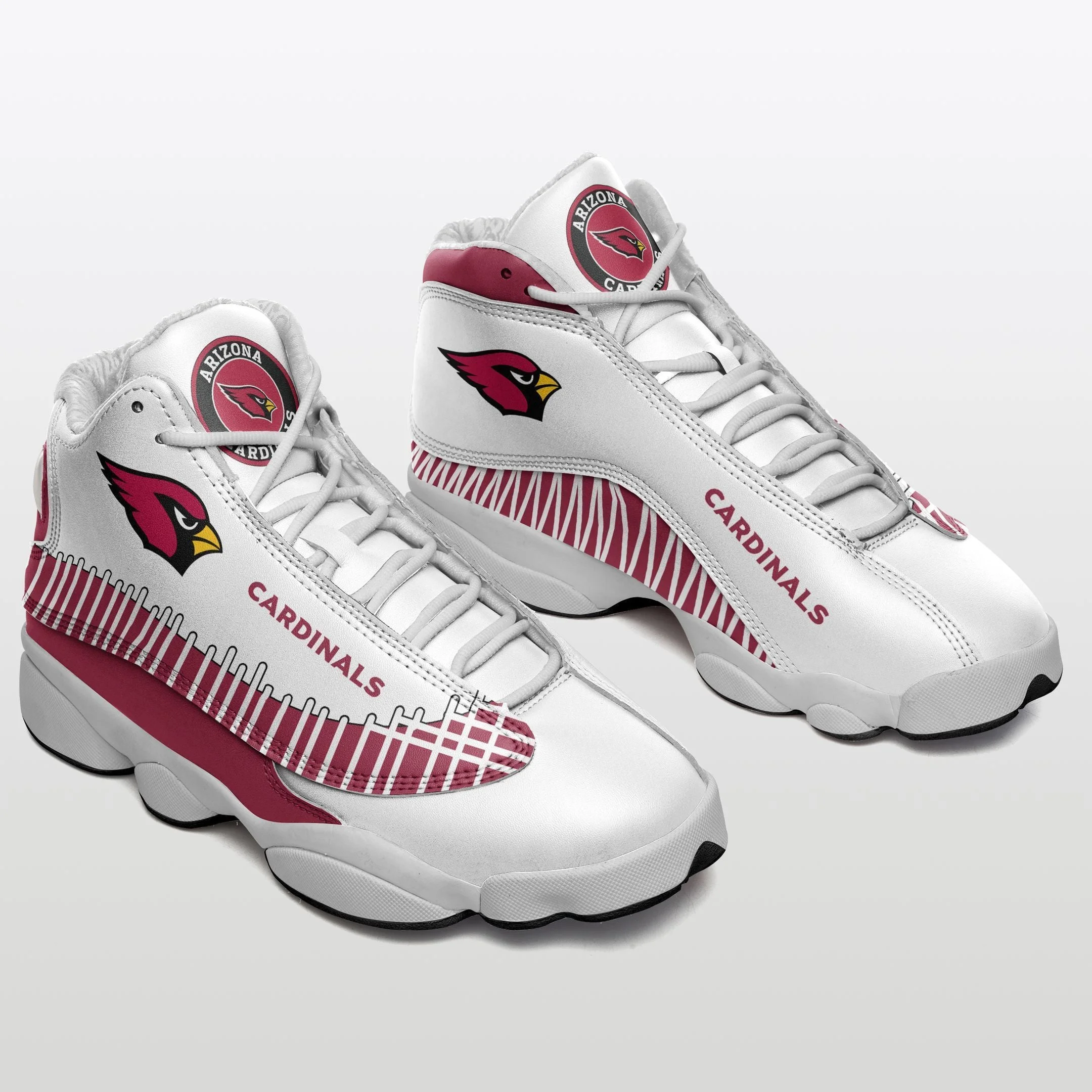 Arizona Cardinals NFL AJ13 Sneakers Shoes For Men And Women 4