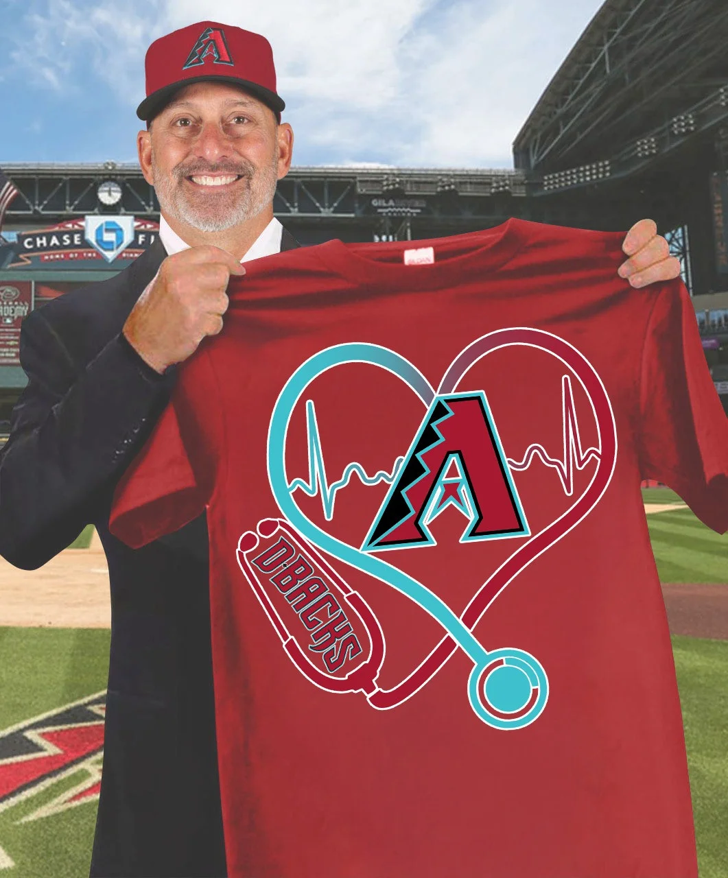 Arizona Diamondbacks Nurses Night T-Shirt Honor Nurses Day