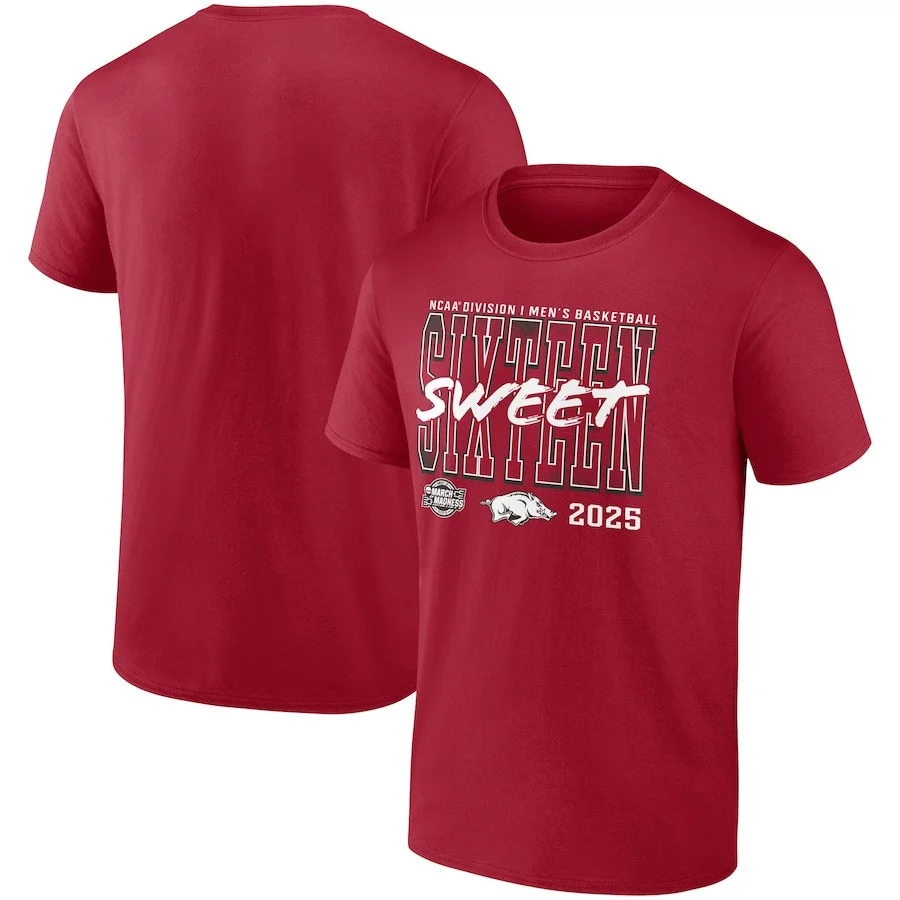 Arkansas Razorbacks 2025 NCAA Men's Basketball Tournament March Madness Sweet T-Shirt Lovers