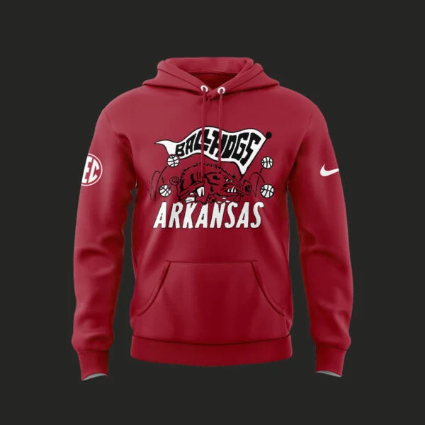 Arkansas Razorbacks Hoodie Coach John Calipari Arkansas Razorbacks Basketball Red Hoodie Gifts For Dad