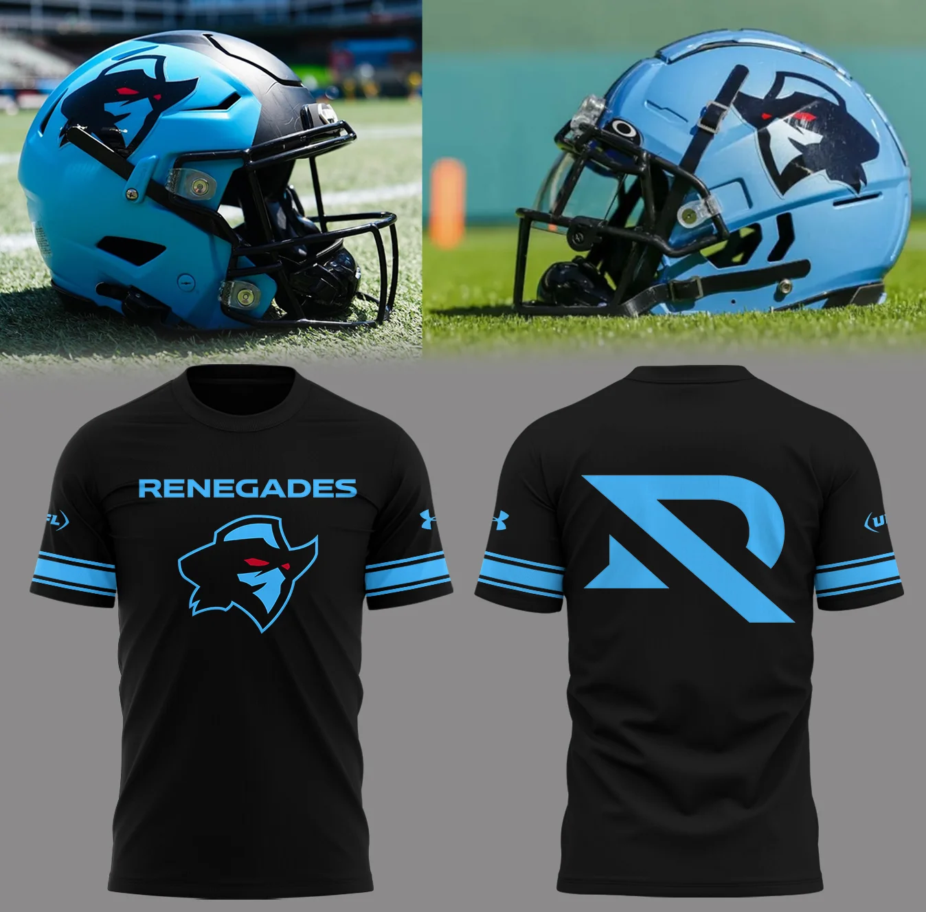 Arlington Renegades 2025 T-Shirt For Football Player