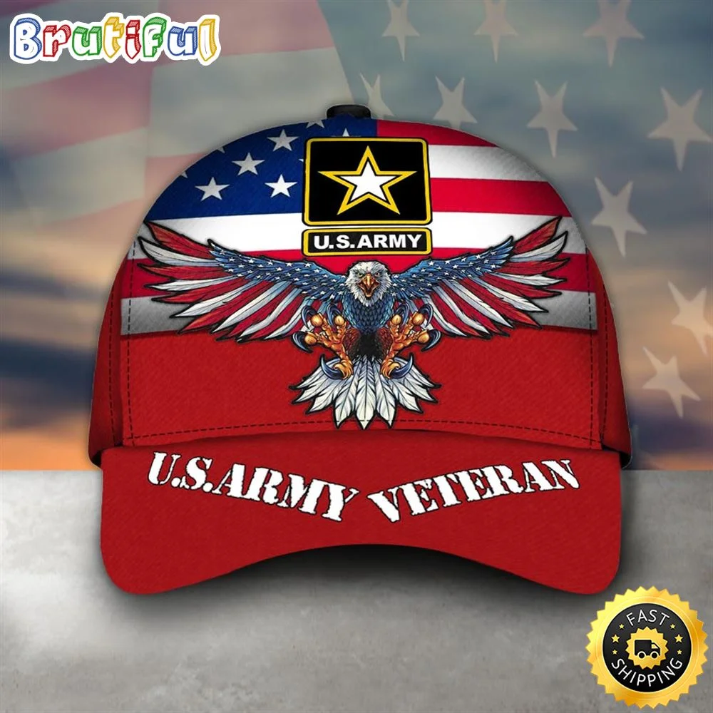 Armed Forces Army Military VVA Vietnam Veterans Day Gift For Father Dad Christmas Cap