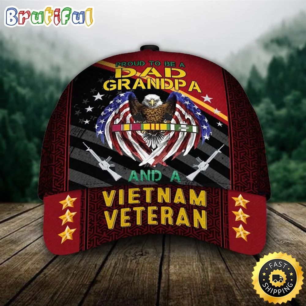 Armed Forces Army Navy Air Forces Military Soldier VVA Vietnam America Veteran Cap