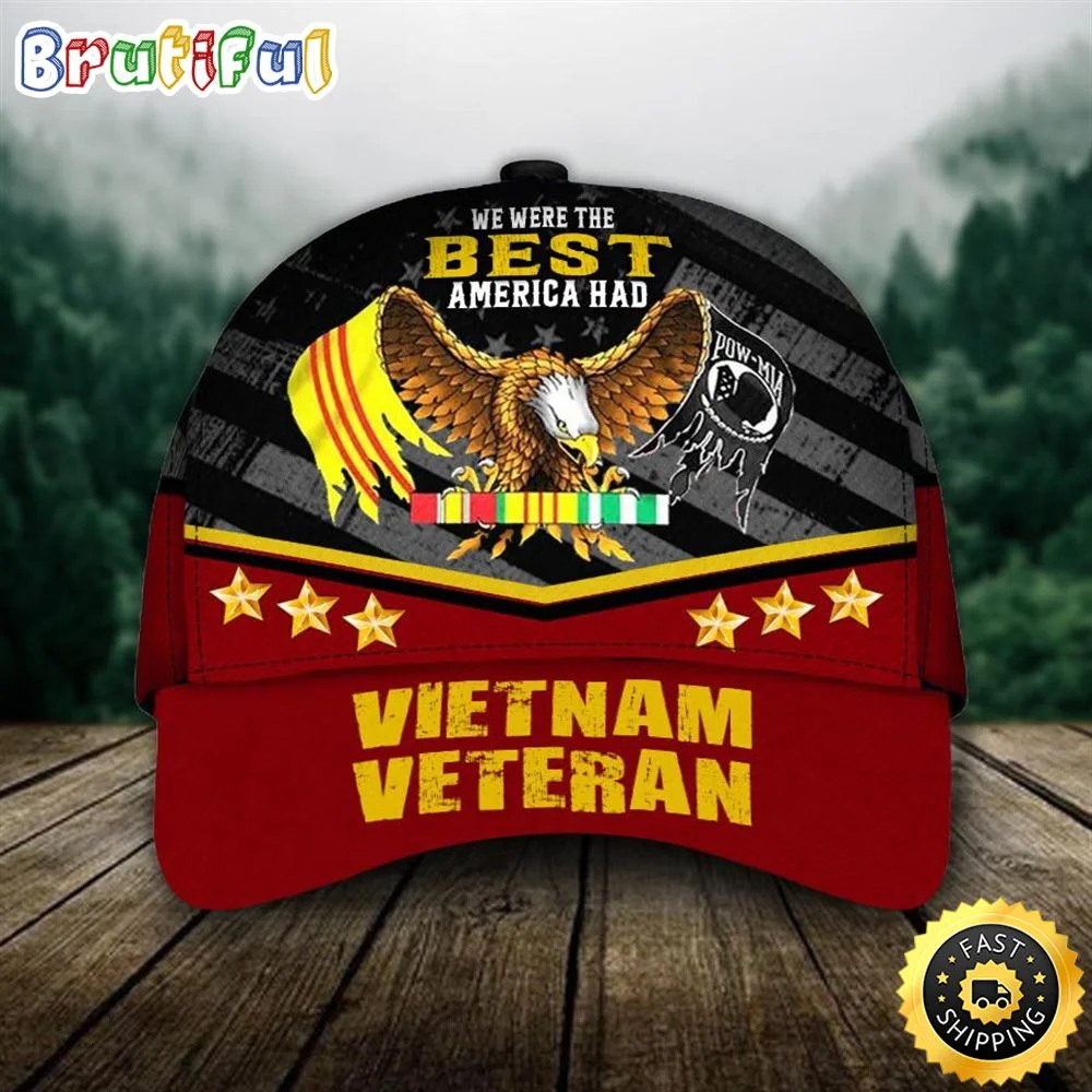 Armed Forces Army Navy USMC Marine Air Forces Military Soldier VVA Vietnam America Veteran Classic Cap