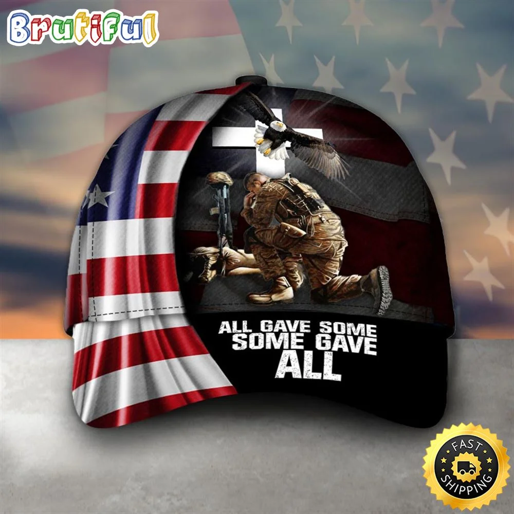 Armed Forces Army USN Navy USMC Marine USAF Air Forces USCG Coast Guard America Cap