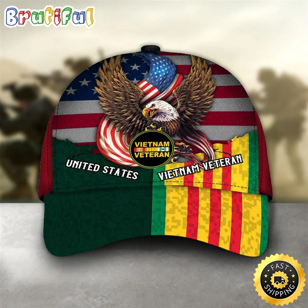 Armed Forces Army USN Navy USMC Marine USAF Air Forces USCG Coast Guard Military Veterans Day VVA Vietnam Veteran America Cap