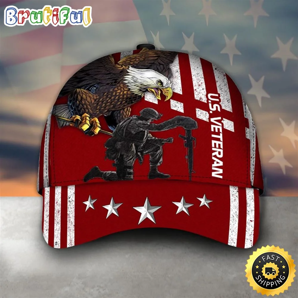 Armed Forces Army USN Navy USMC Marine USAF Air Forces USCG Coast Guard Military Veterans Day America Cap