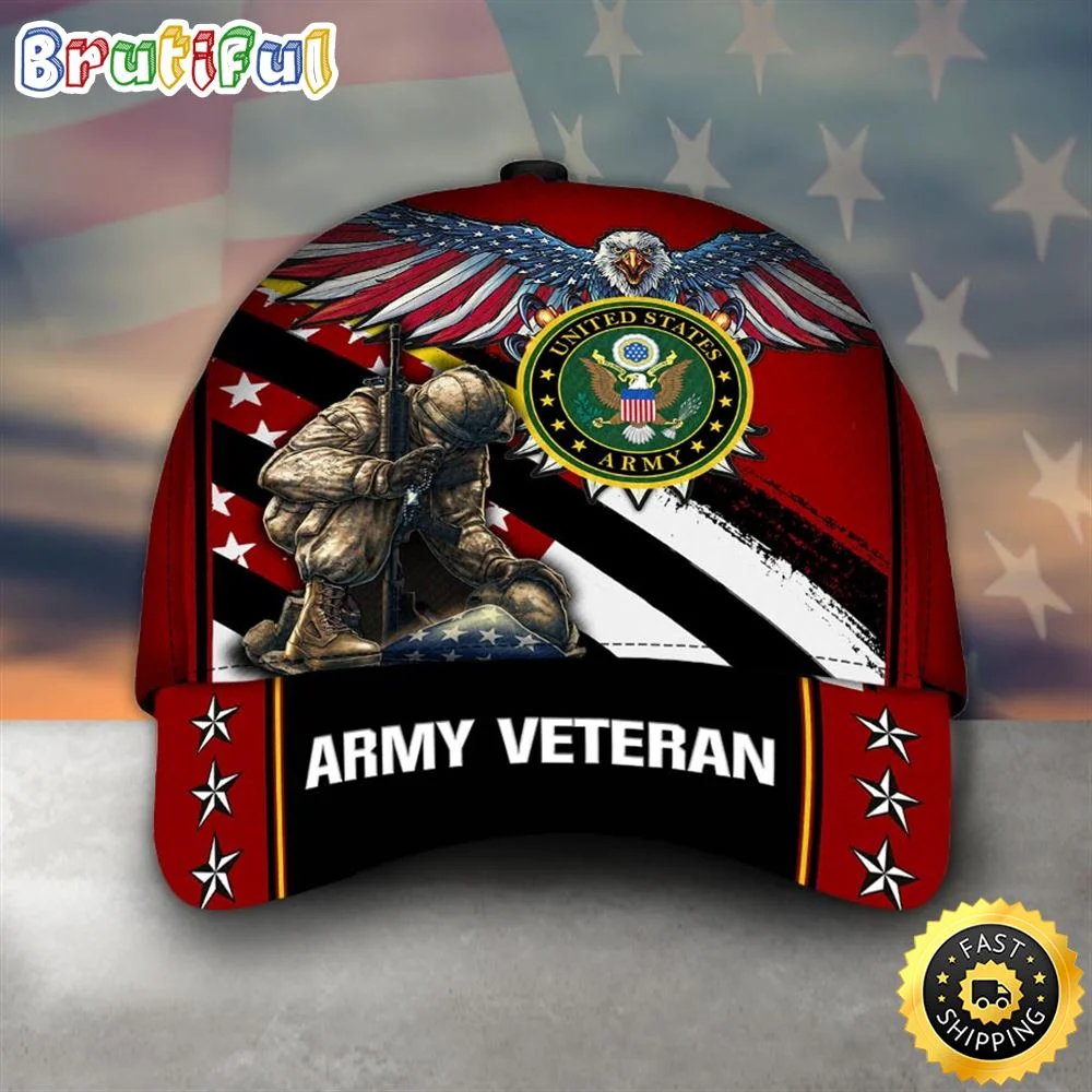Armed Forces Army Vietnam Veteran America VVA Military Soldier Classic Cap