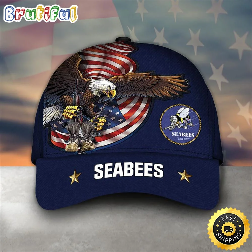 Armed Forces Us Seabees Veteran Military Soldier Cap