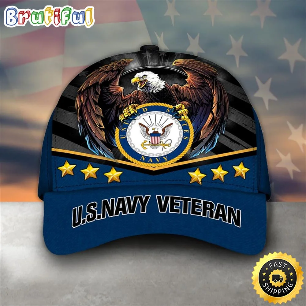 Armed Forces Usn Navy Military Veterans Day America Cap
