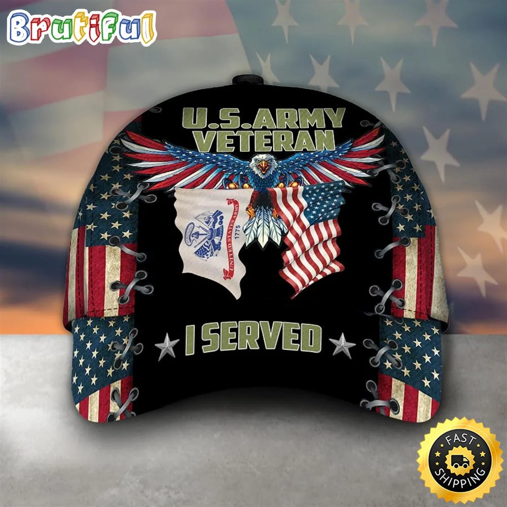 Armed Forces Veteran Military US Army Soldier Cap