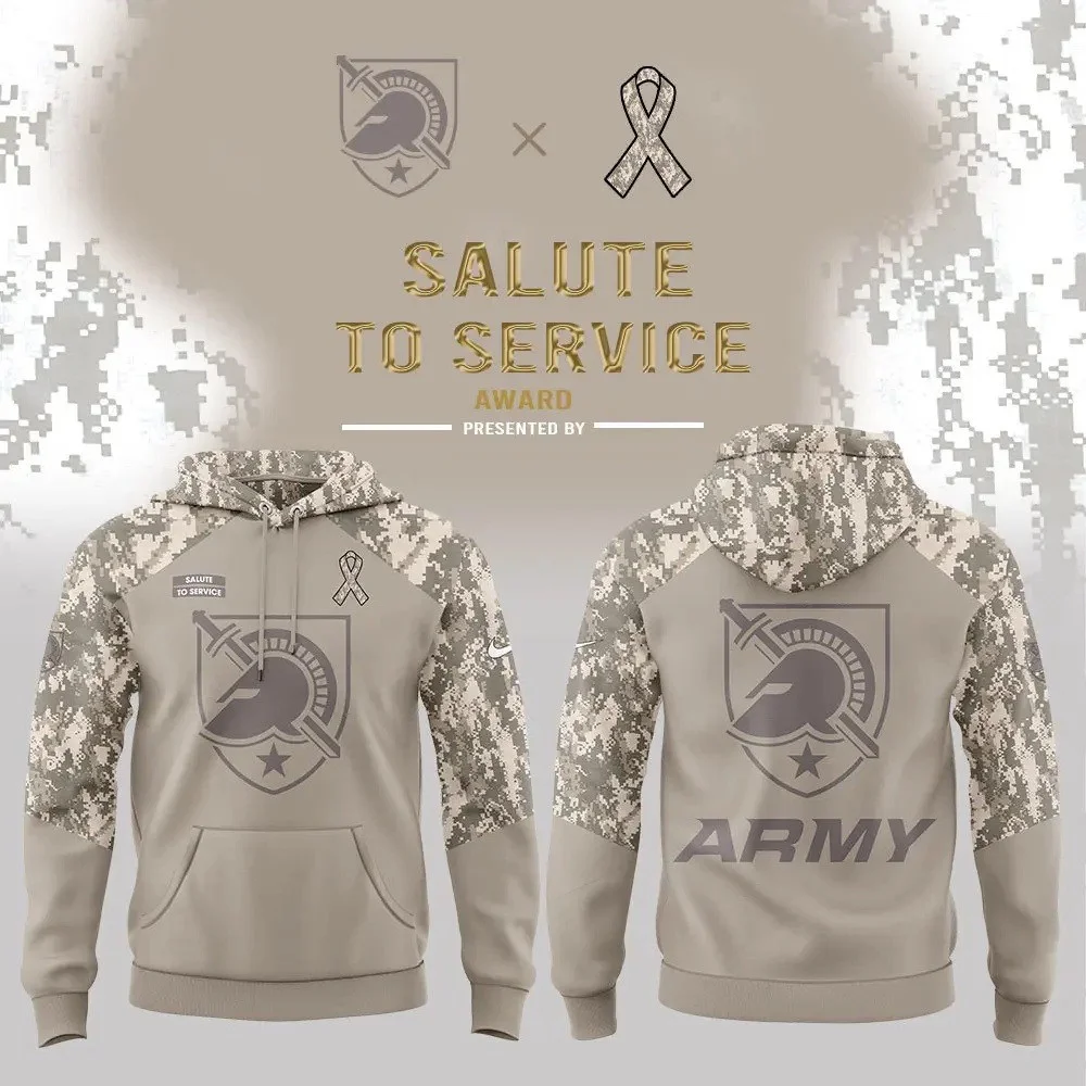 Army Black Knights Football Salute To Service Hoodie Presents For Football Fans