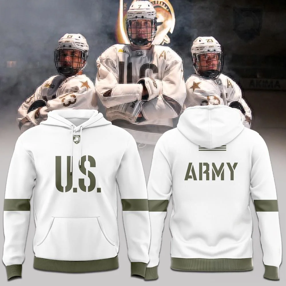 Army Black Knights Special Edition White Alternate Replica Hoodie Football
