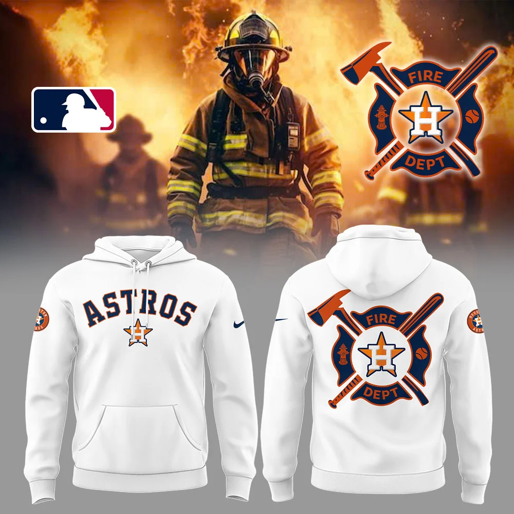 Astros x Firefighter Appreciation Night Hoodie Unique Baseball Gifts