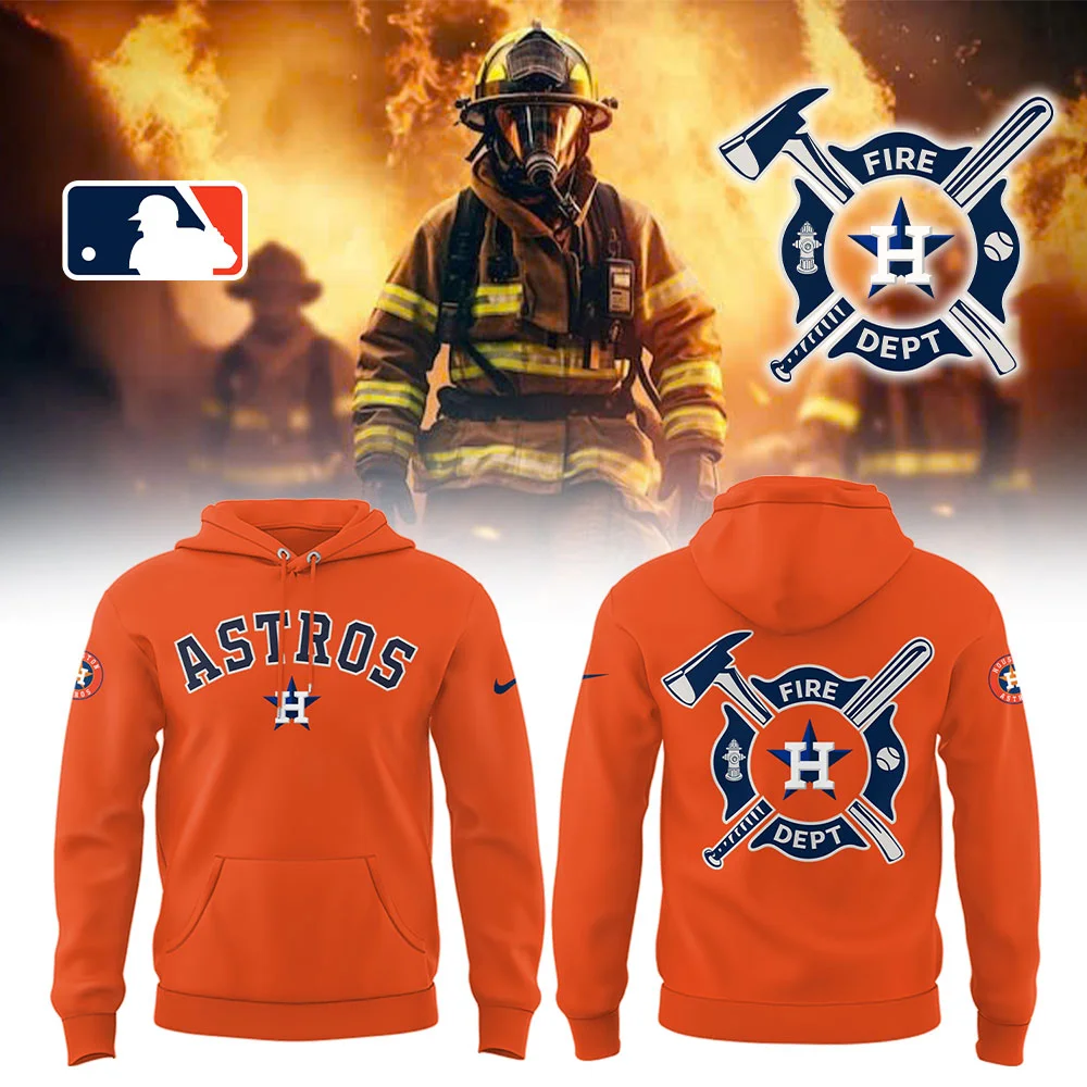 Astros x Firefighter Appreciation Night Hoodie