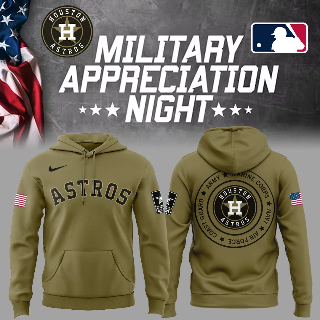Astros x Military Appreciation Night Hoodie