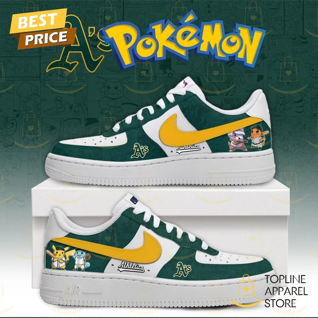 Athletics x Po kemon Go Air Force 1