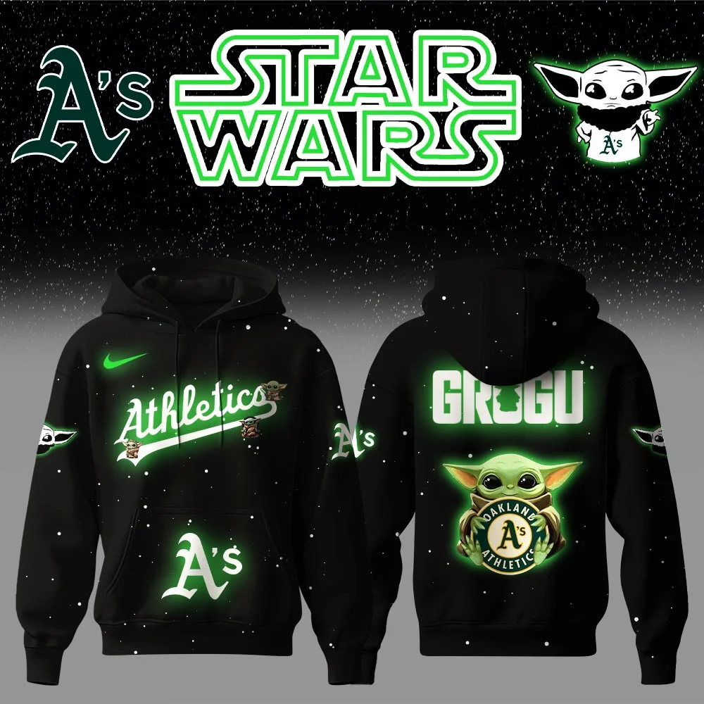 Athletics x Stars Wars Baby Yoda Game Night Hoodie