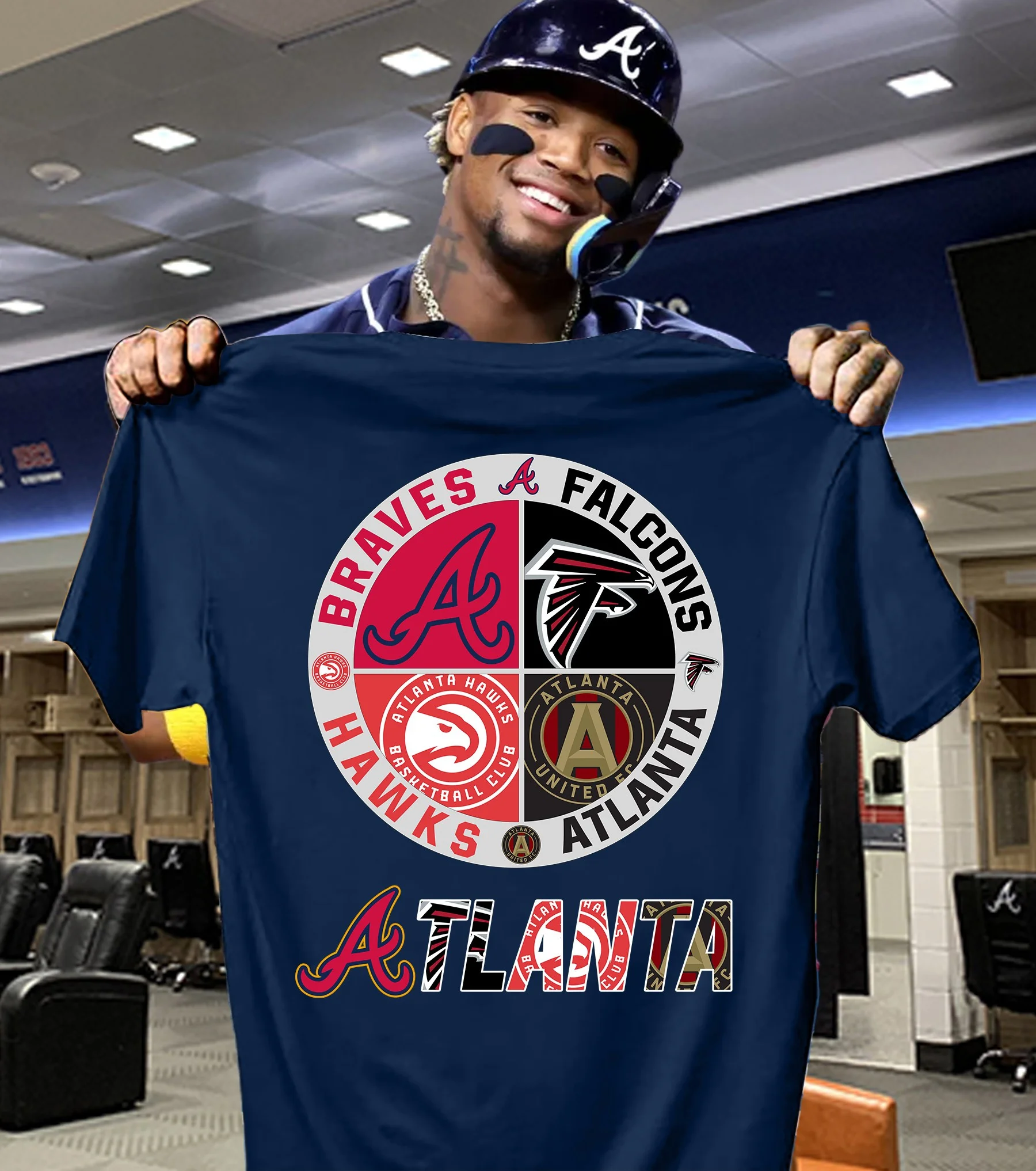 Atlanta Braves Falcons Hawks Atlanta United Atlanta Sport T-Shirt