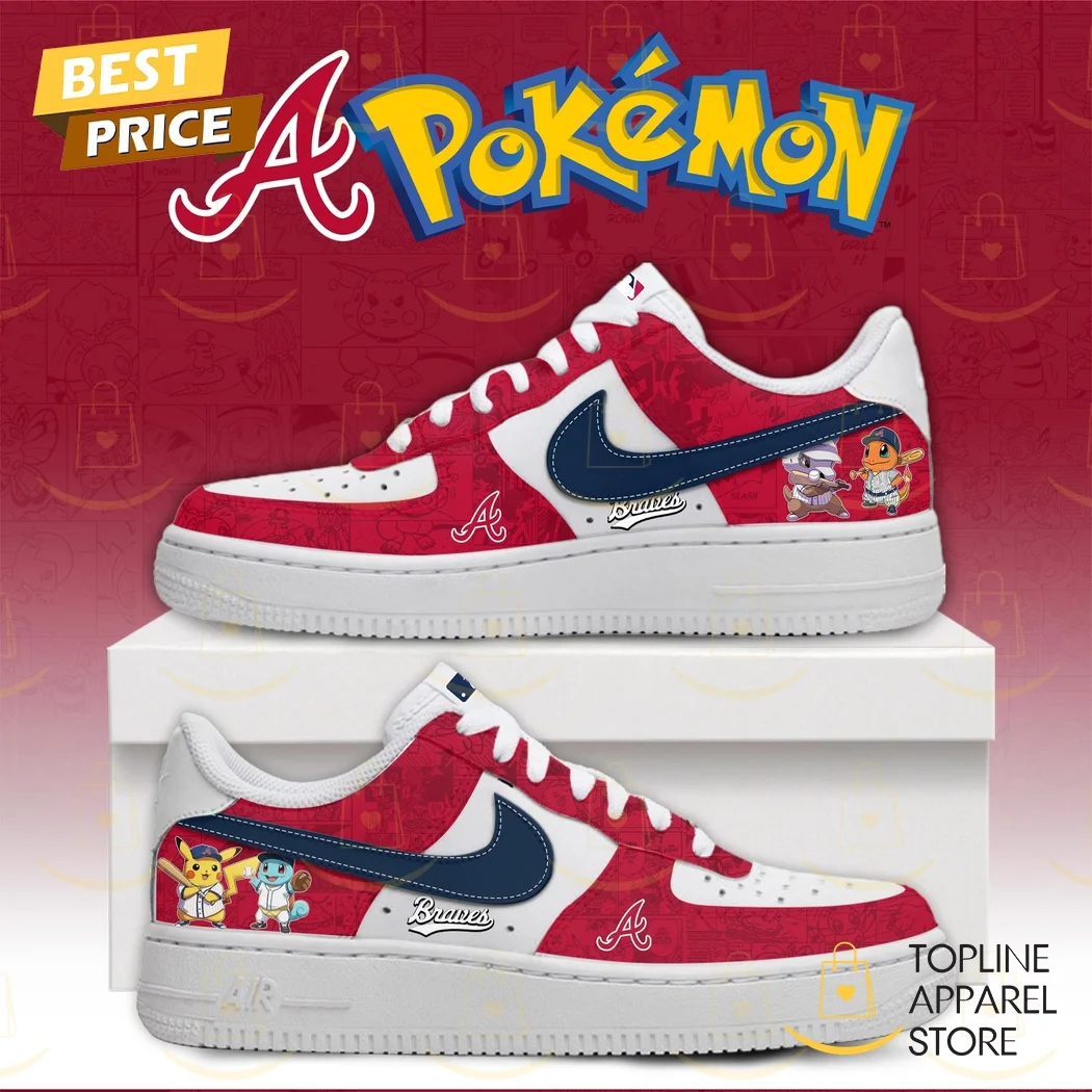 Atlanta Braves x Po kemon Go Air Force 1