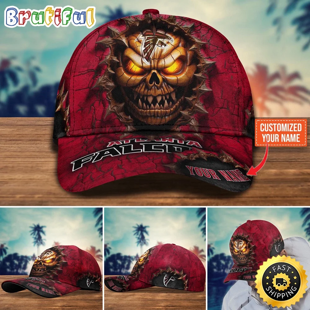 Atlanta Falcons Baseball Cap Halloween Custom Cap For This Season