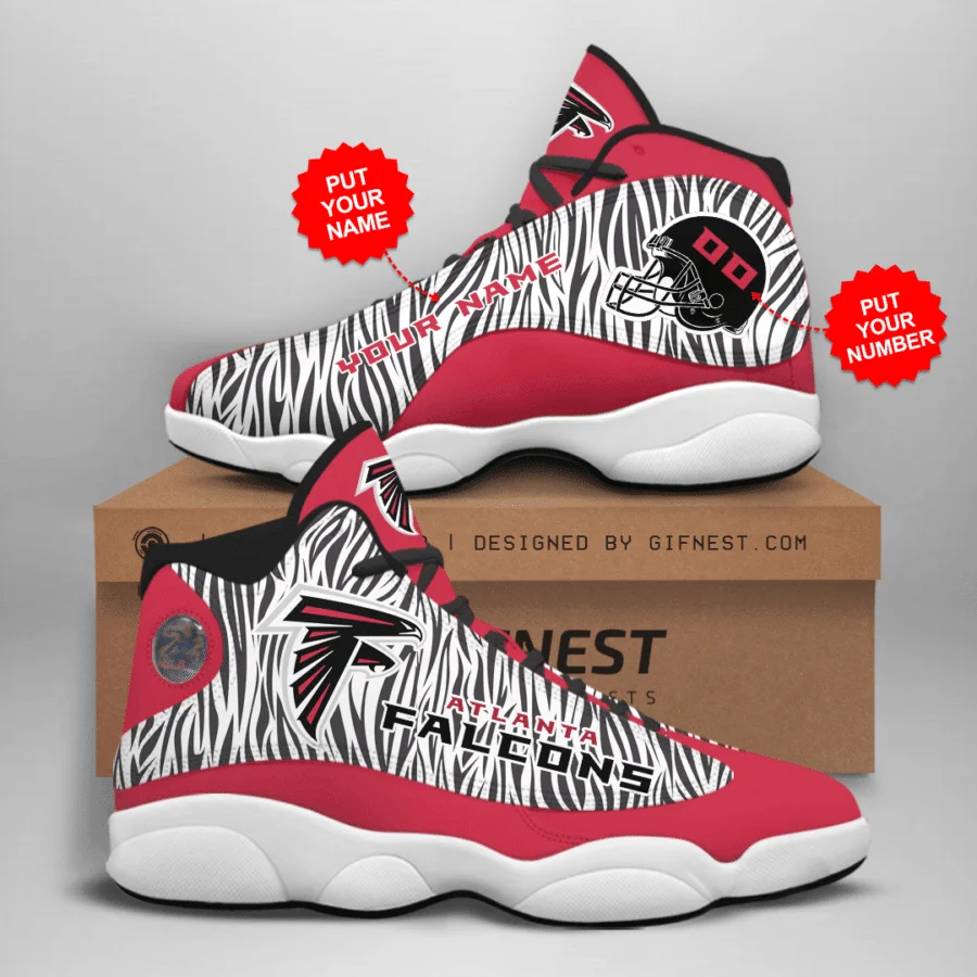 Atlanta Falcons NFL AJ13 Sneakers Shoes For Men And Women 19