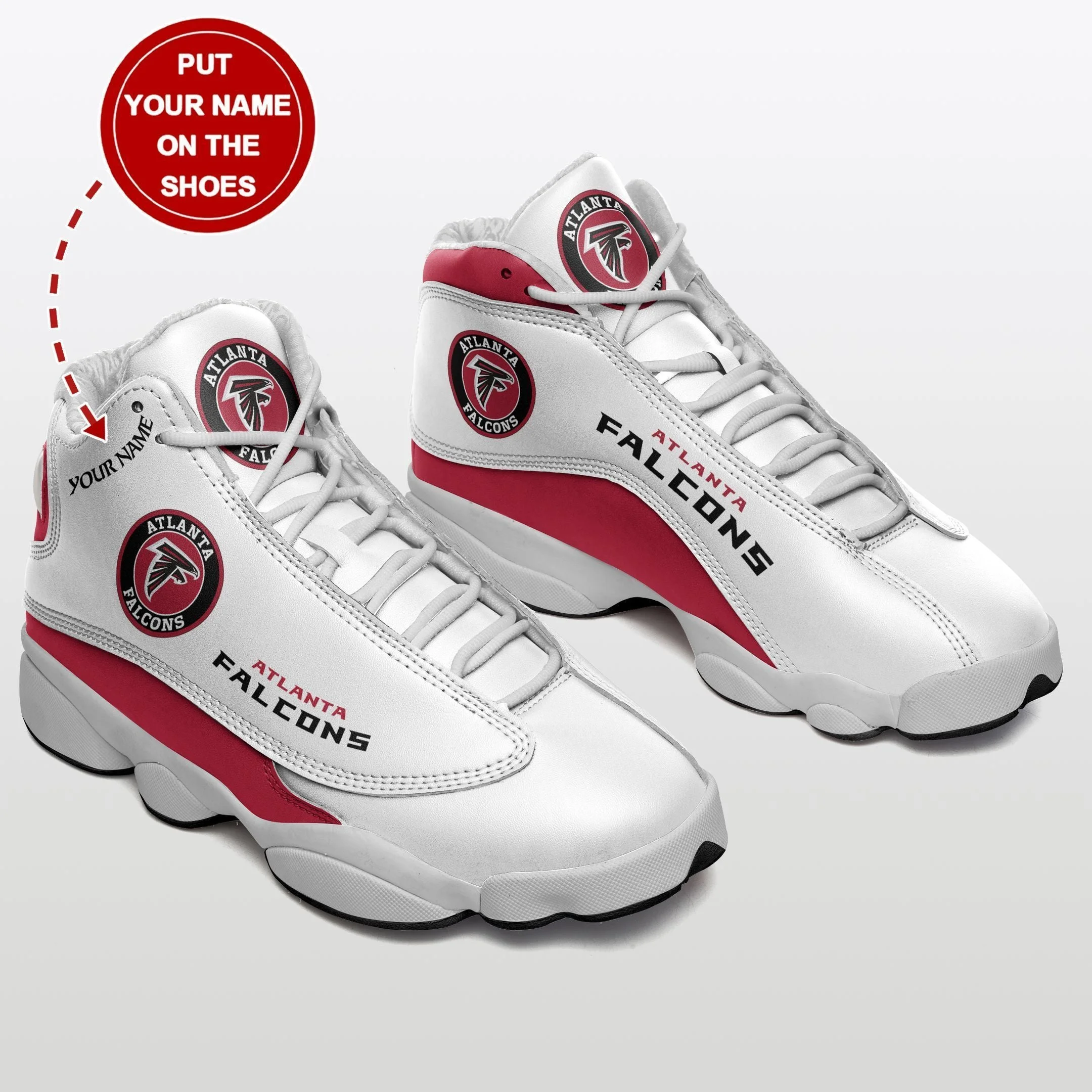 Atlanta Falcons NFL AJ13 Sneakers Shoes For Men And Women