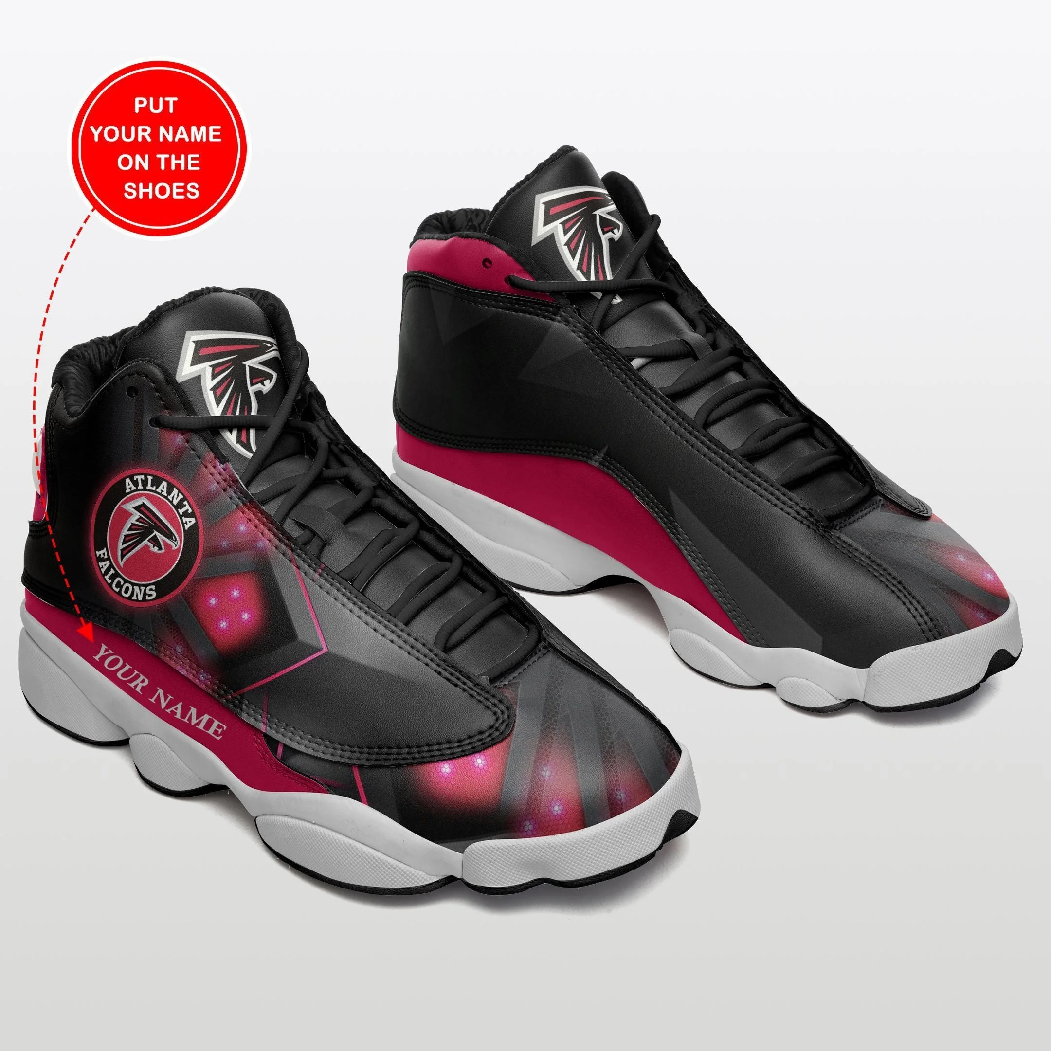 Atlanta Falcons NFL AJ13 Sneakers Shoes For Men And Women 32