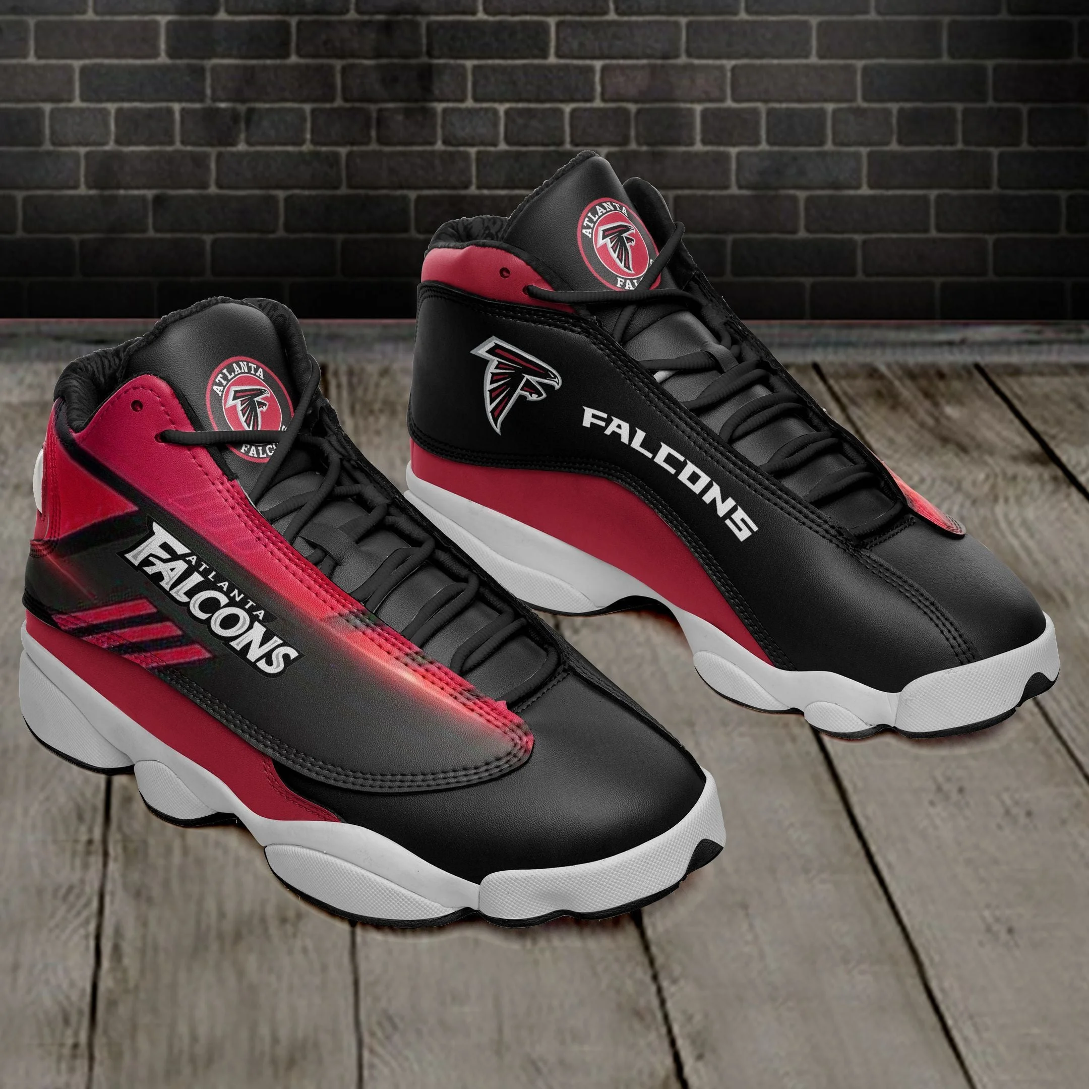 Atlanta Falcons NFL AJ13 Sneakers Shoes For Men And Women 28