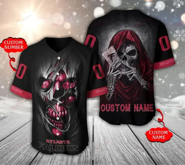 Atlanta Falcons Personalized Baseball Jersey 944