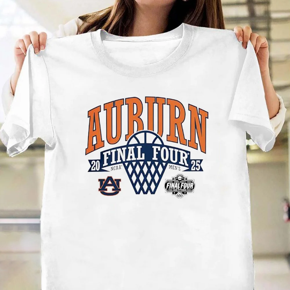 Auburn Tigers 2025 Final Four NCAA Men's Basketball T-Shirt Basketball