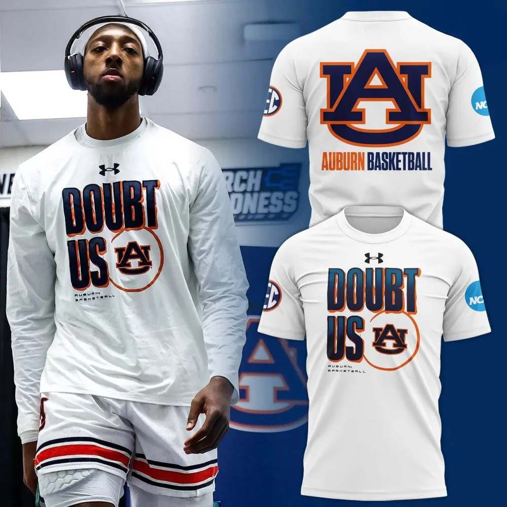 Auburn Tigers Basketball DOUBT US Special T-Shirt Gift For Basketball Lover