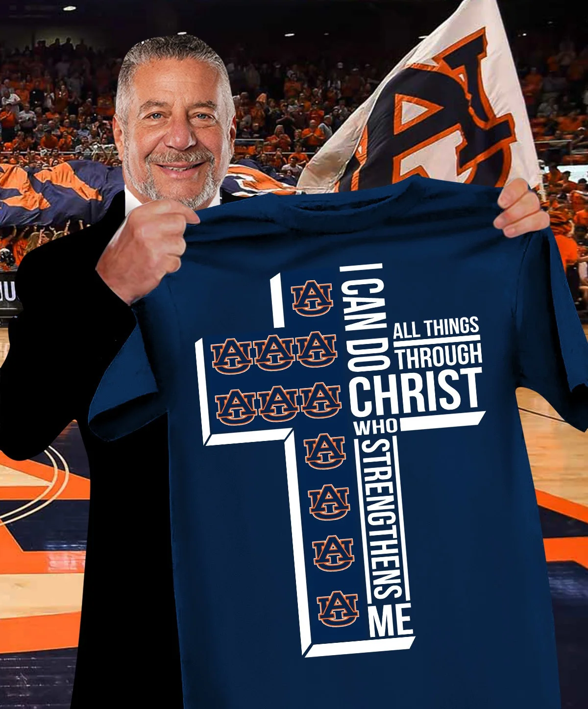 Auburn Tigers Faith I Can Do All Things Through Christ Shirt Auburn Tigers Football Fans