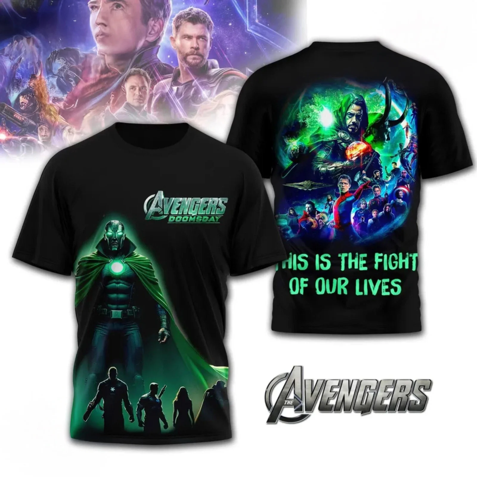 Avenger Doomsday 3D T-Shirt