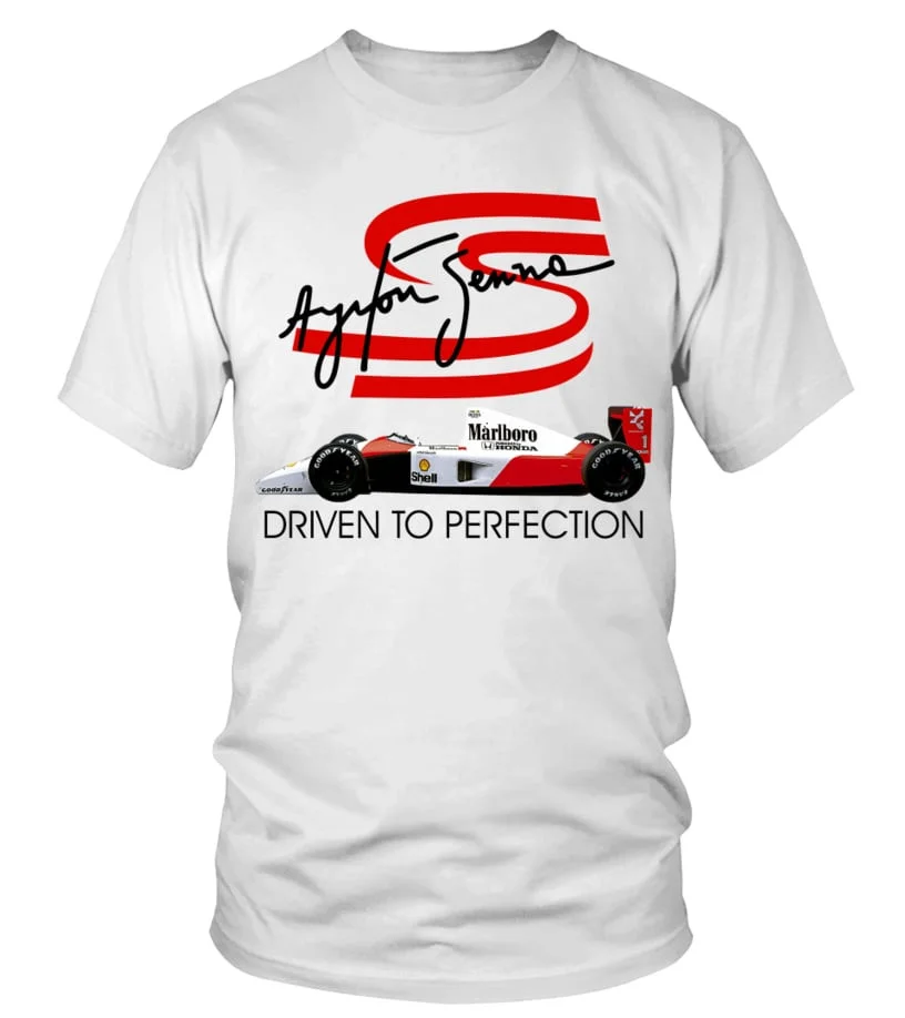 Ayrton Senna Shirt McLaren Team F1 T-Shirt Best Gifts For Basketball Lovers