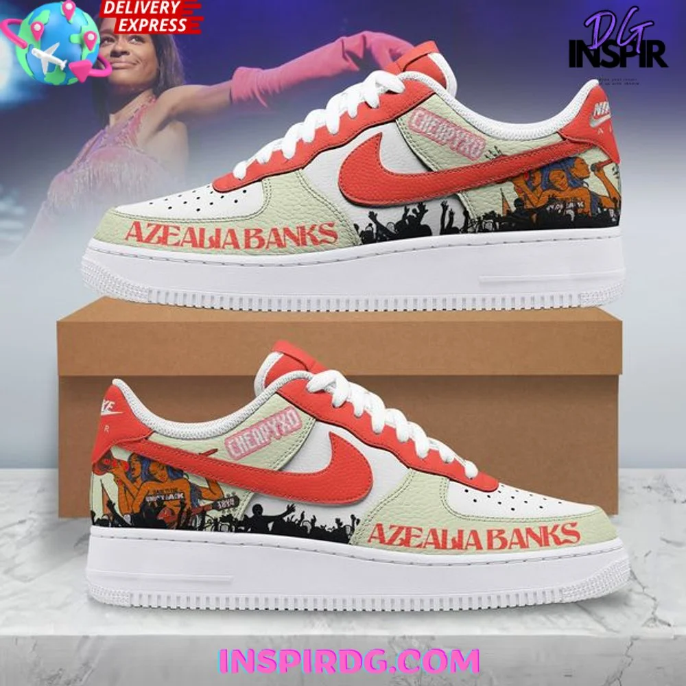 Azealia Banks Limited Edition Air Force 1 Sneakers