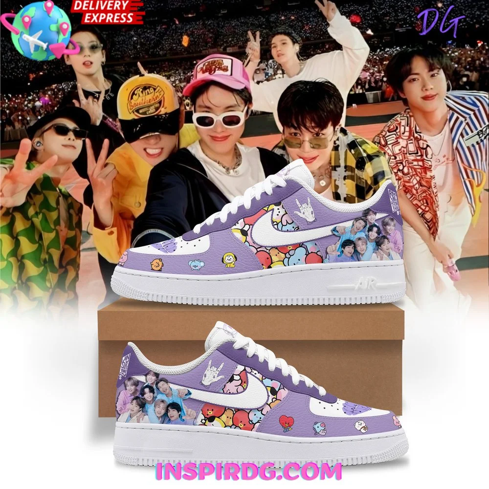 BTS x ARMY Limited Edition Air Force 1