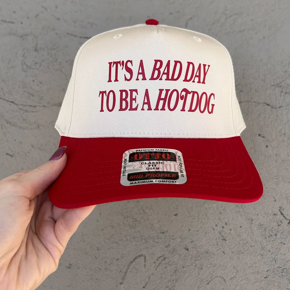 Bad Day To Be A Hot Dog Hat Simple Father's Day Gift Ideas