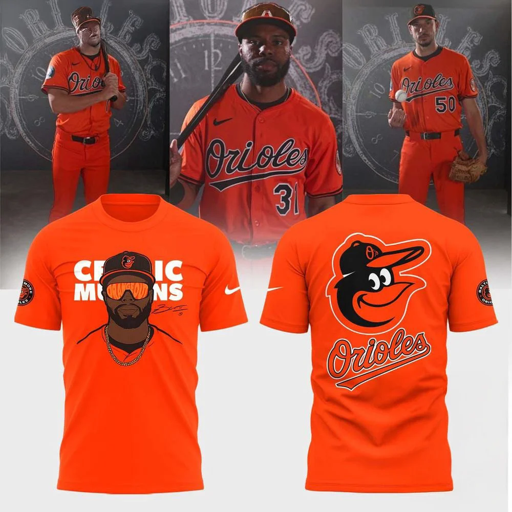 Baltimore Orioles Cedric Mullins 2025 T-Shirt