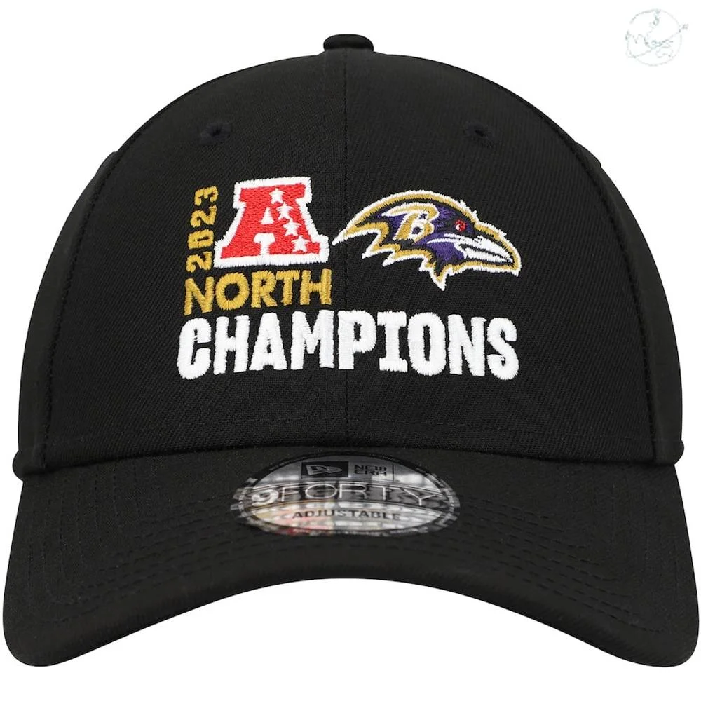 Baltimore Ravens 2023 AFC North Champions Cap