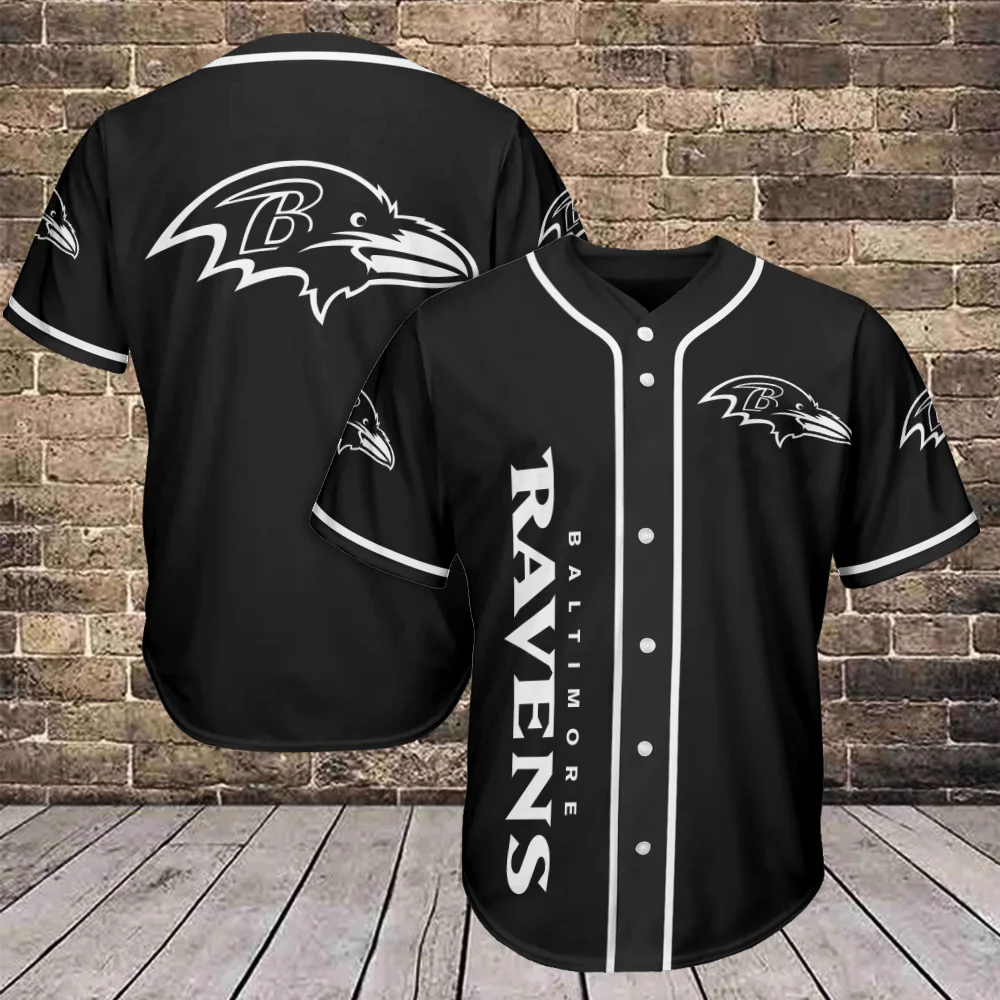 Baltimore Ravens Baseball Jersey Azcbjs090