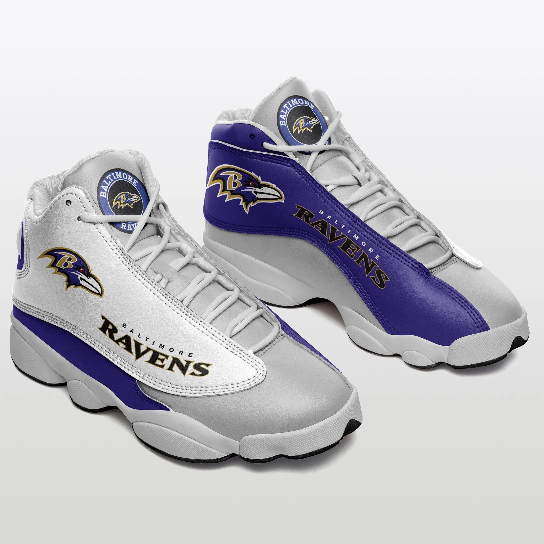 Baltimore Ravens NFL AJ13 Sneakers Shoes For Men And Women 12