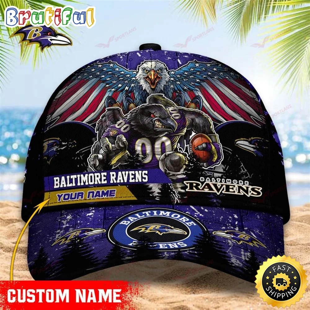Baltimore Ravens Nfl Cap Personalized
