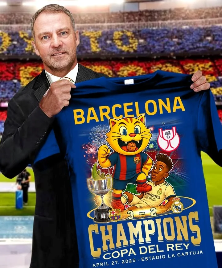 Barcelona Copa Del Rey Gift For Football Fans