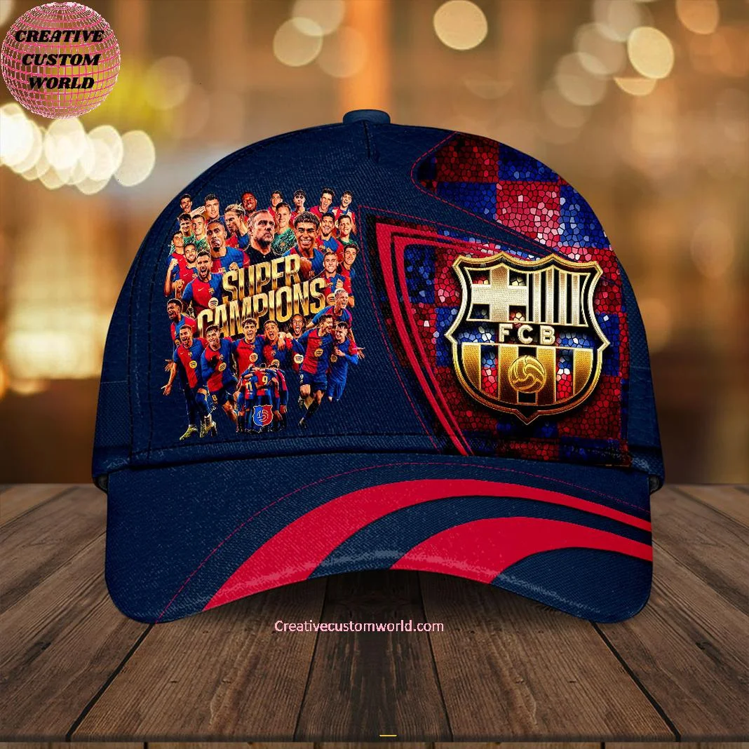 Barcelona FC Supercopa Campions 2025 Limited Edition Cap
