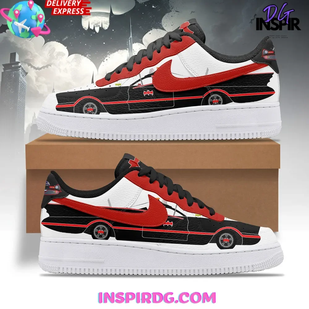 Batmobile Legacy Limited Edition Air Force 1 Sneakers