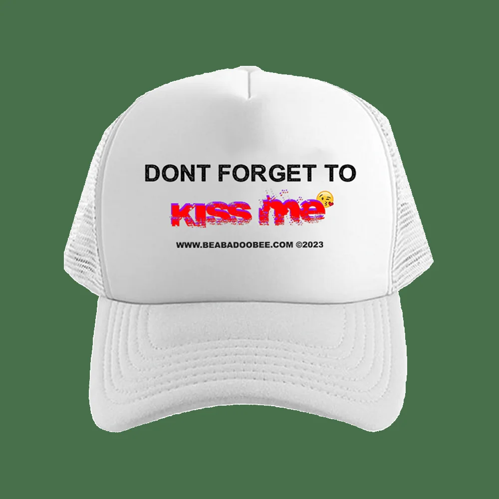Beabadoobee Merch Beabadoobee Kiss Me Trucker Hat Fathers Day Gifts For Husband