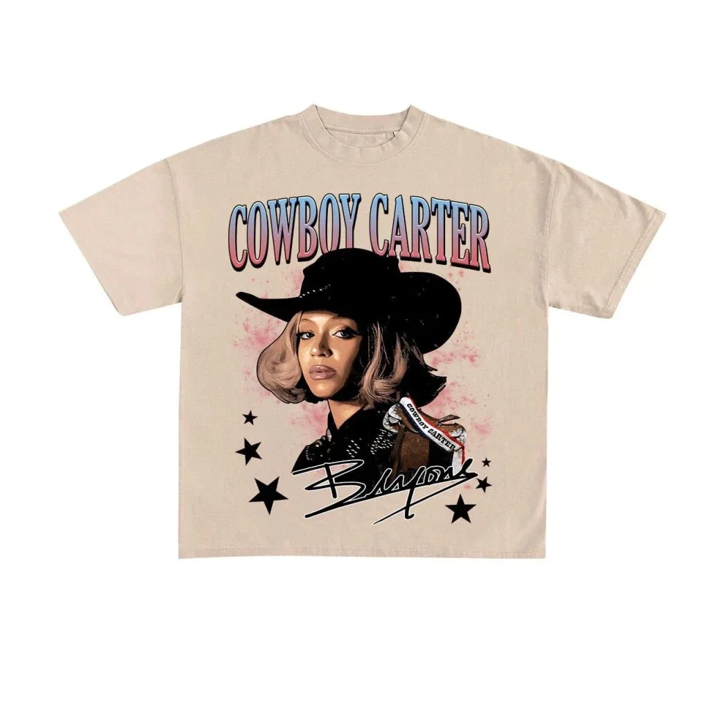 Beyonce Cowboy Carter 2025 Sand Unisex T-Shirt